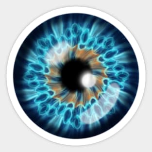 Iris of Eye Design Sticker